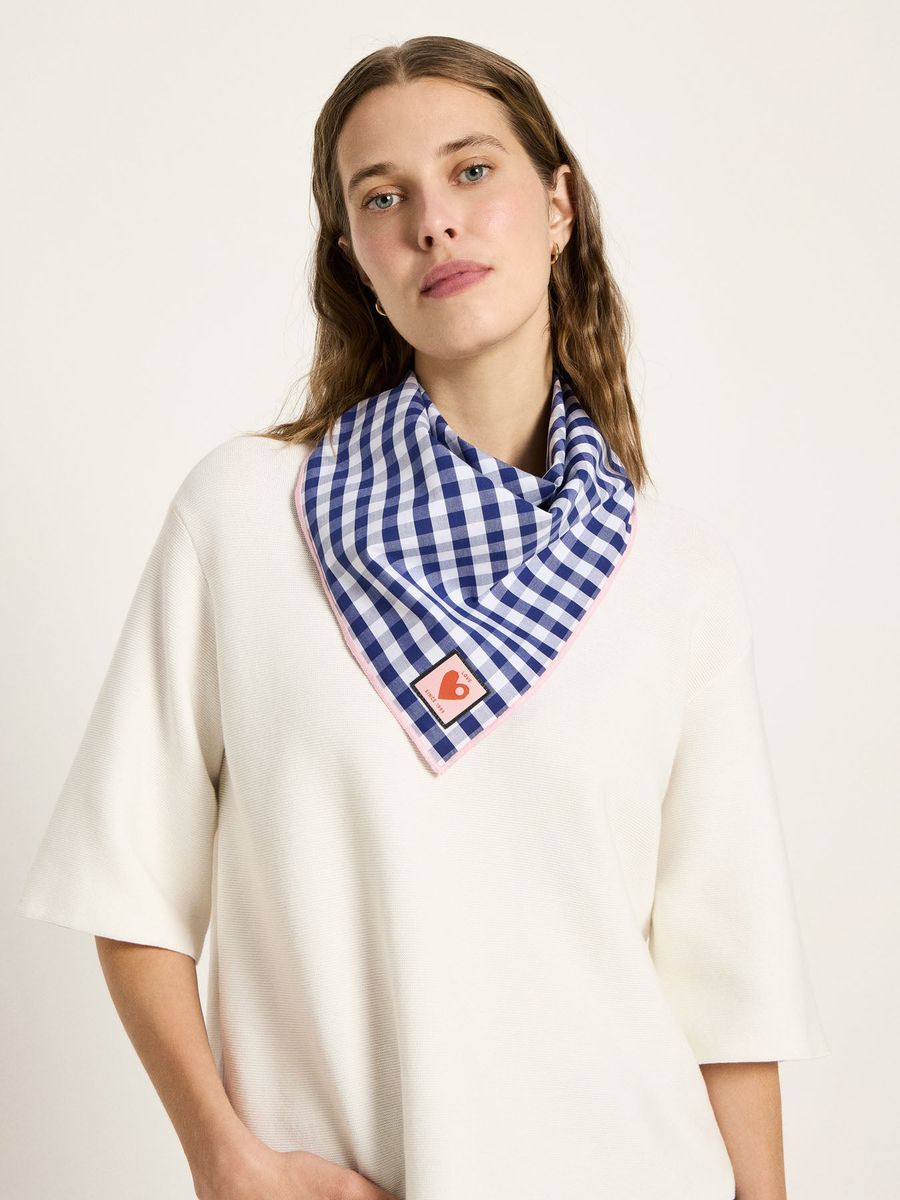 Vichy-Karo Tuch (GOTS)