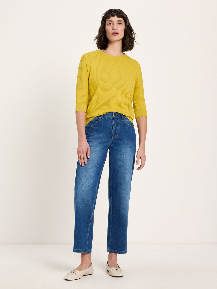 Halbarmpullover (GOTS)