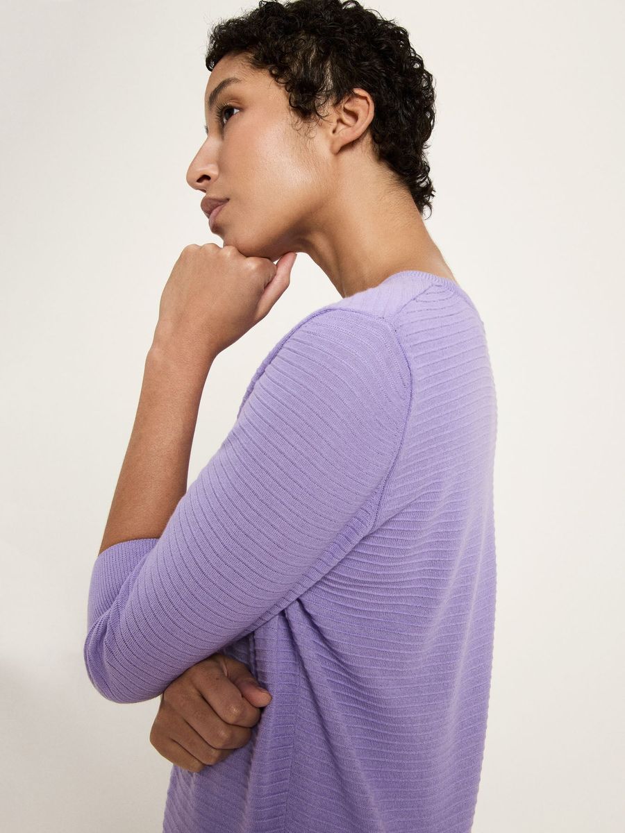 Halbarmpullover (GOTS)