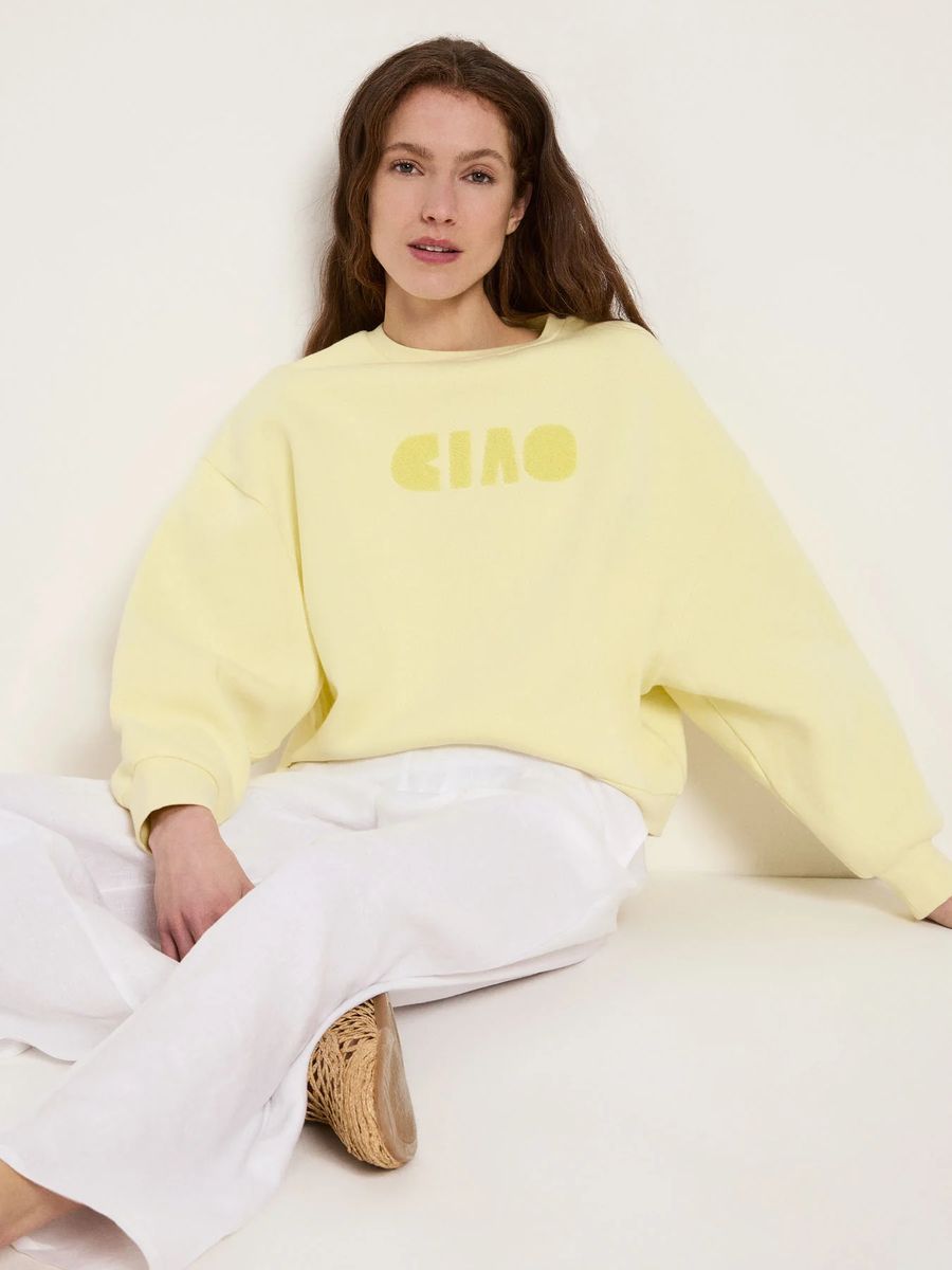 Statementsweatshirt (GOTS)