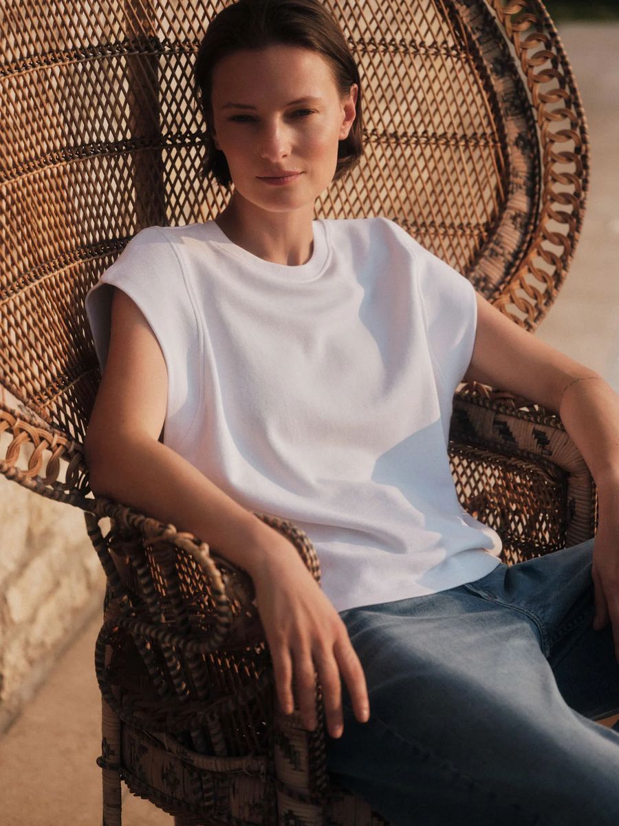 Kurzarmsweatshirt (GOTS)