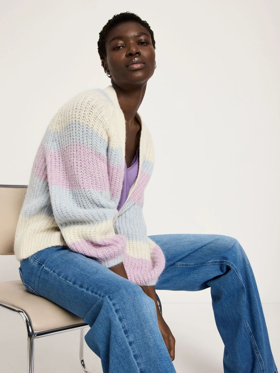 Chunky Strickjacke