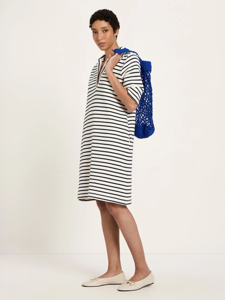 Streifenkleid (GOTS)