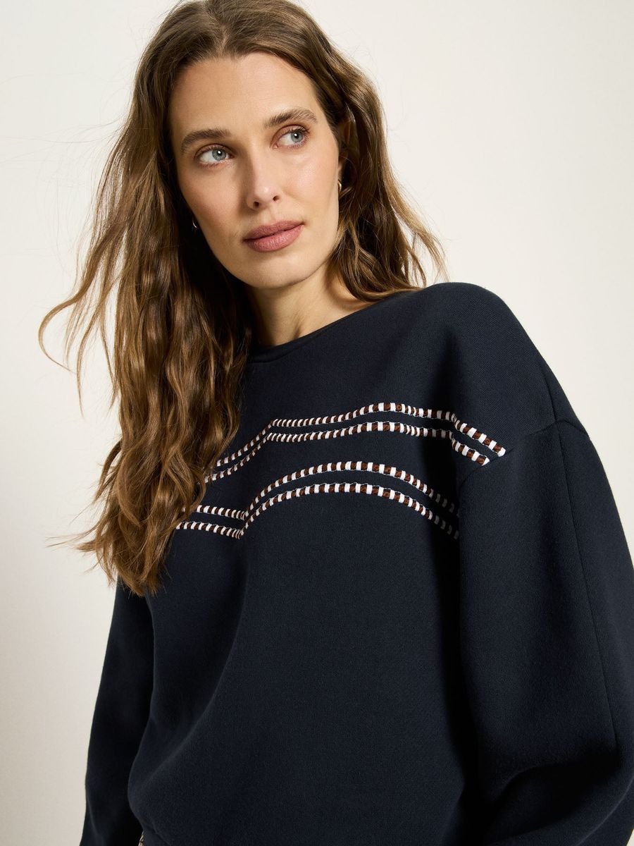 Statementsweatshirt (GOTS)