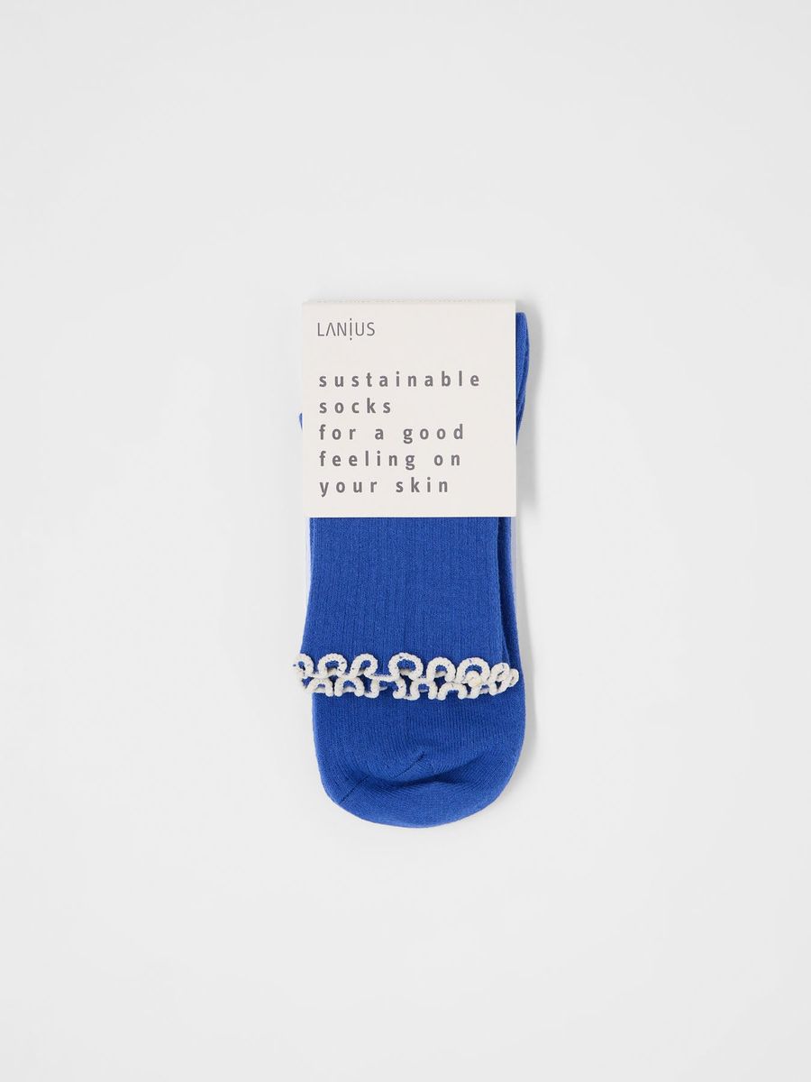 Socken mit Volant (GOTS)