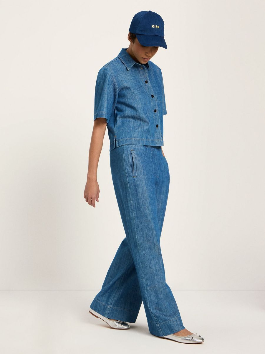 Jeans mit Gummibund (GOTS)