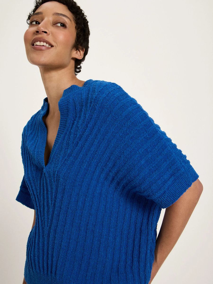 Bouclé Pullunder (GOTS)