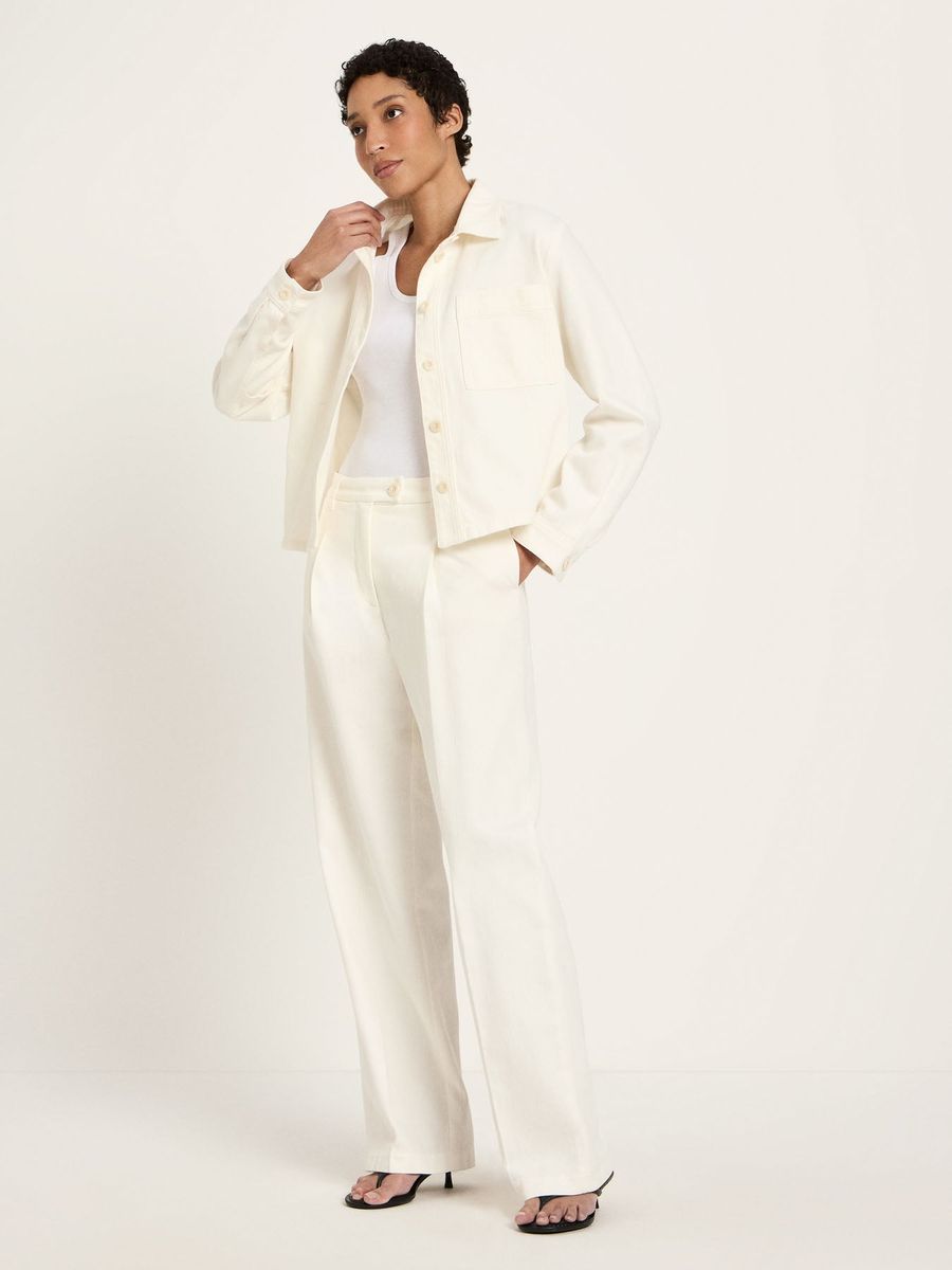 Hose mit Bundfalte (GOTS)