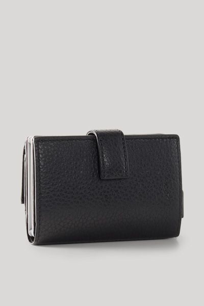 Joop! Cardona C-Three E-Cage Kartenhalter aus schwarzem Leder