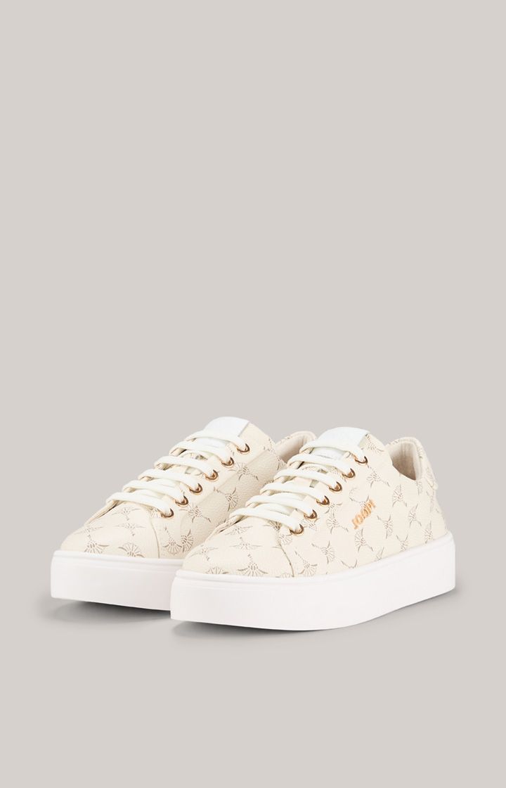 JOOP! Cortina New Daphne Offwhite Cornflower Muster Plateau Sneaker