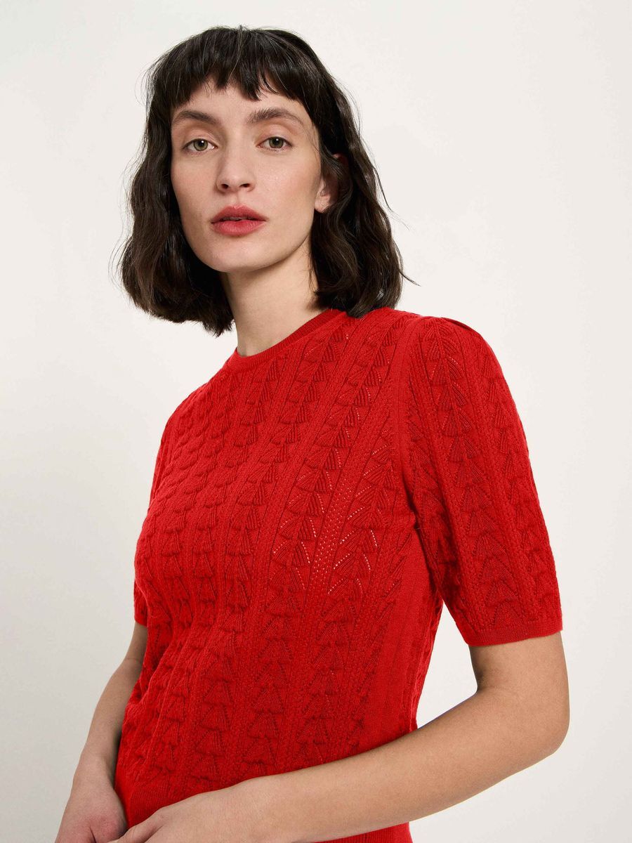 Kurzarmpullover (GOTS)