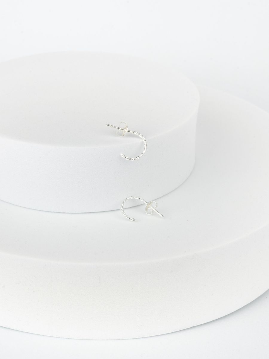 Creole gedreht SILBER - Fejn