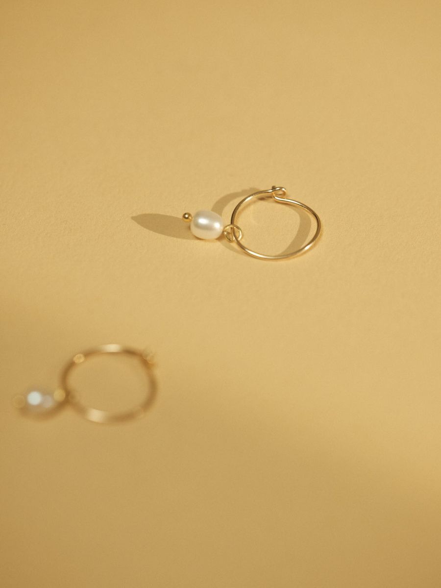 Creole mit Süßwasserperle - Fejn