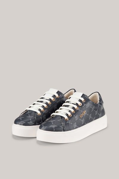 JOOP! Cortina New Daphne Sneaker blaues Kornblumenmuster Plateausohle