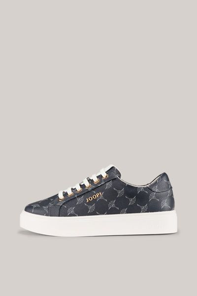 JOOP! Cortina New Daphne Sneaker blaues Kornblumenmuster Plateausohle