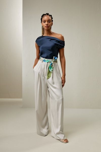 U-Boot-Ausschnitt Seidentop