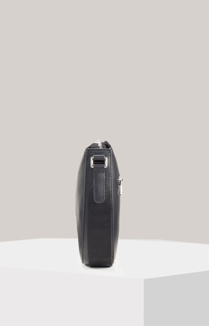 Joop Jeans Giro Stella Schwarze Umhängetasche mit Logo-Riemen