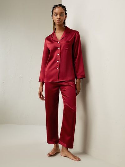 Seide Schlafanzug-Set