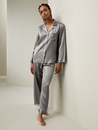 Seide Schlafanzug-Set