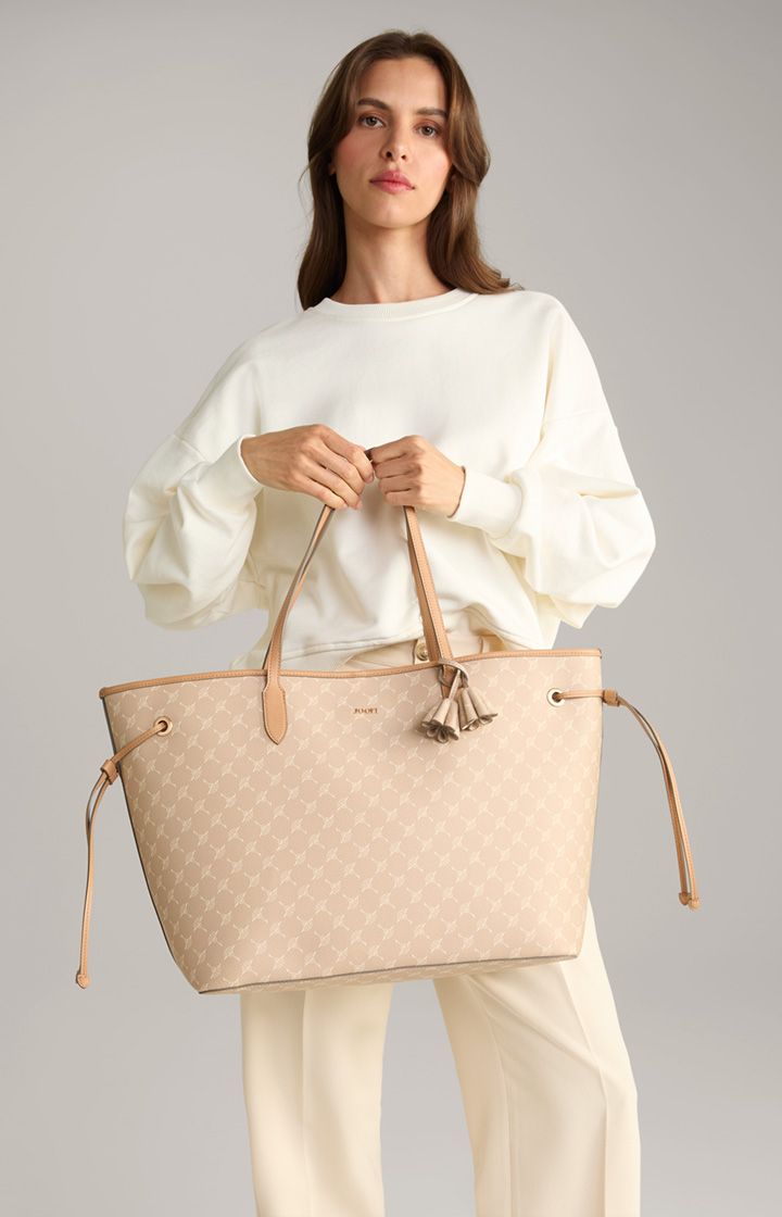 Joop! Cortina Lara Sesame Maxi Shopper Tote Bag mit Logo