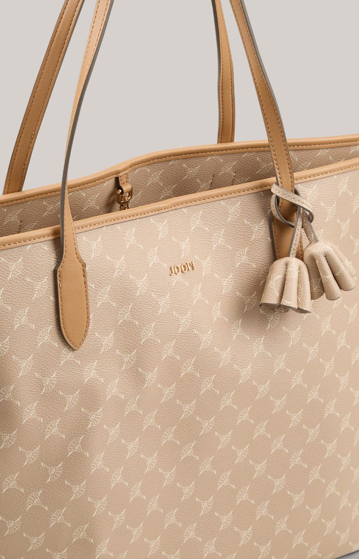 Joop! Cortina Lara Sesame Maxi Shopper Tote Bag mit Logo