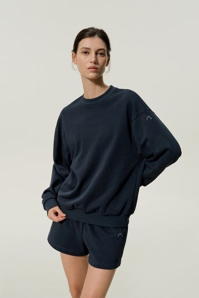 Porchlight Balance Rundhalspullover