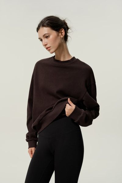 Porchlight Balance Rundhalspullover