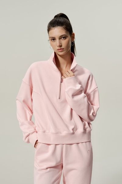 Heirloom '89 Pullover mit halbem Reißverschluss