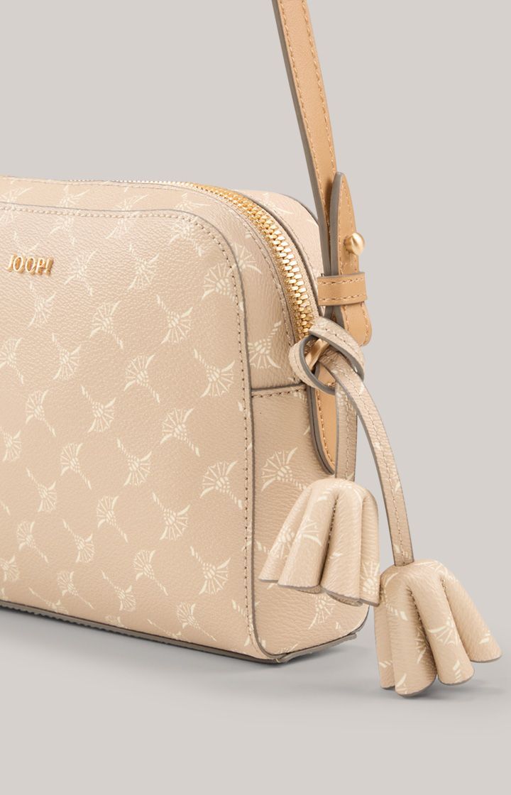 JOOP! Cortina Cloe Schultertasche in Sesam Cornflower Allover Design