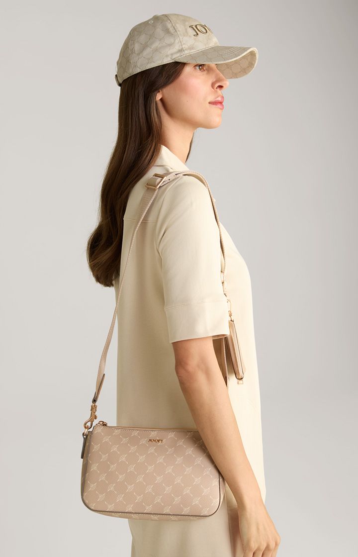 JOOP! Cortina Jasmina Sesame Schultertasche mit Mini-Tasche