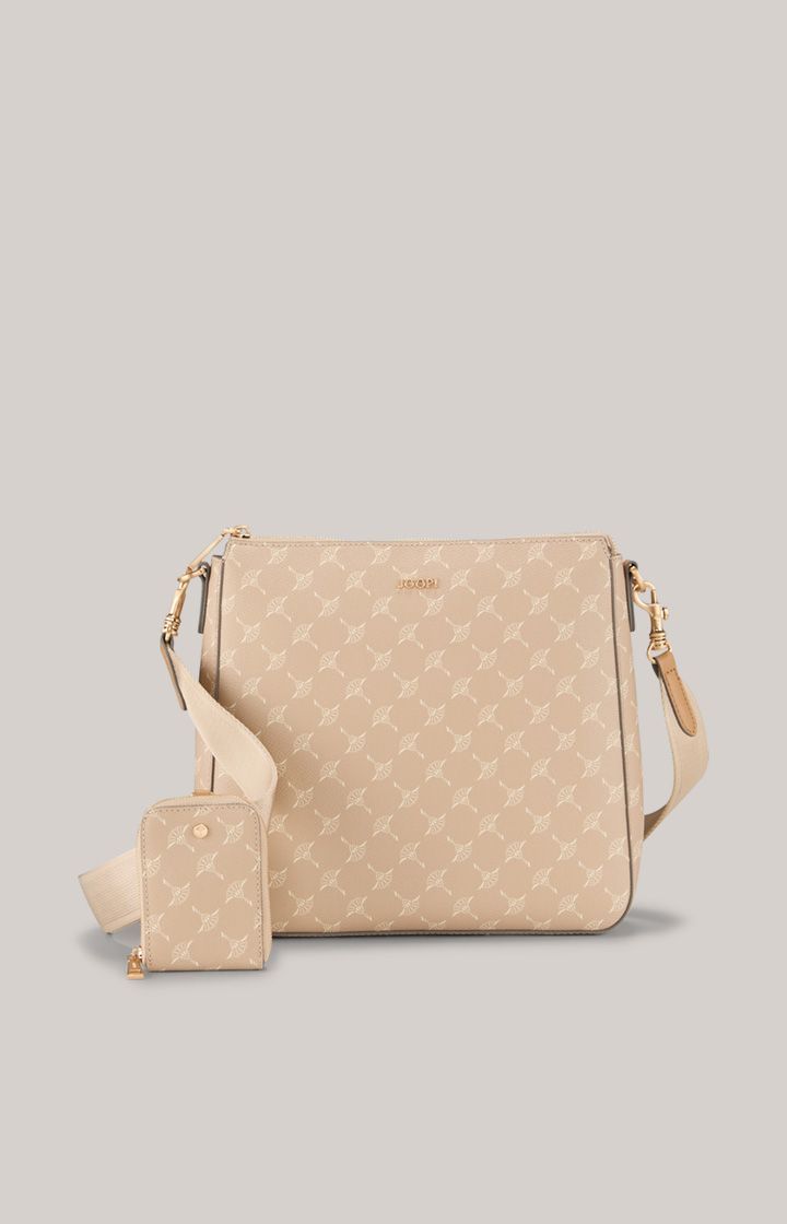 JOOP! Cortina Jasmina Sesame Schultertasche mit Kornblumenmuster