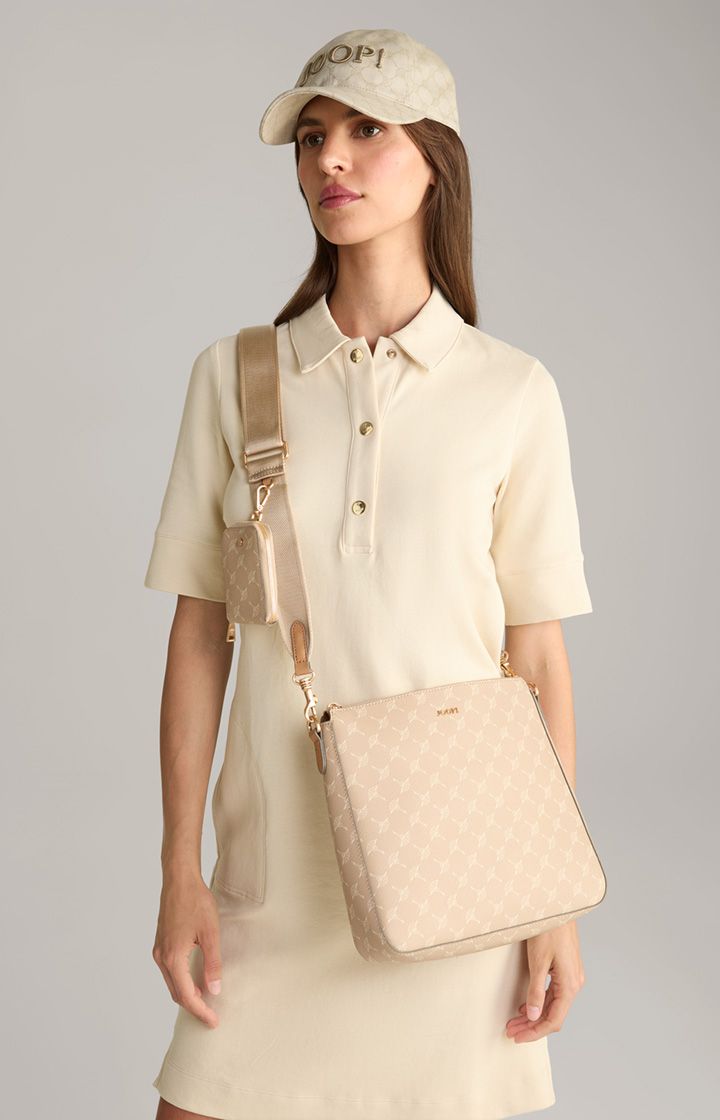 JOOP! Cortina Jasmina Sesame Schultertasche mit Kornblumenmuster