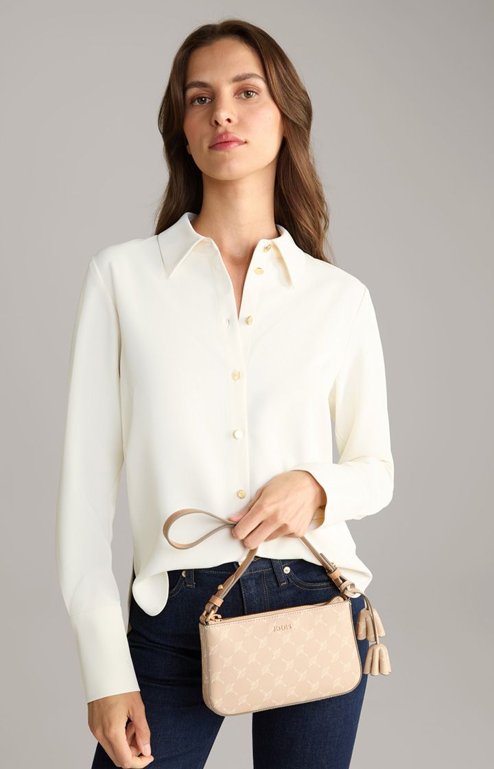 Joop! Cortina Eunike Schultertasche in Sesame mit Quasten