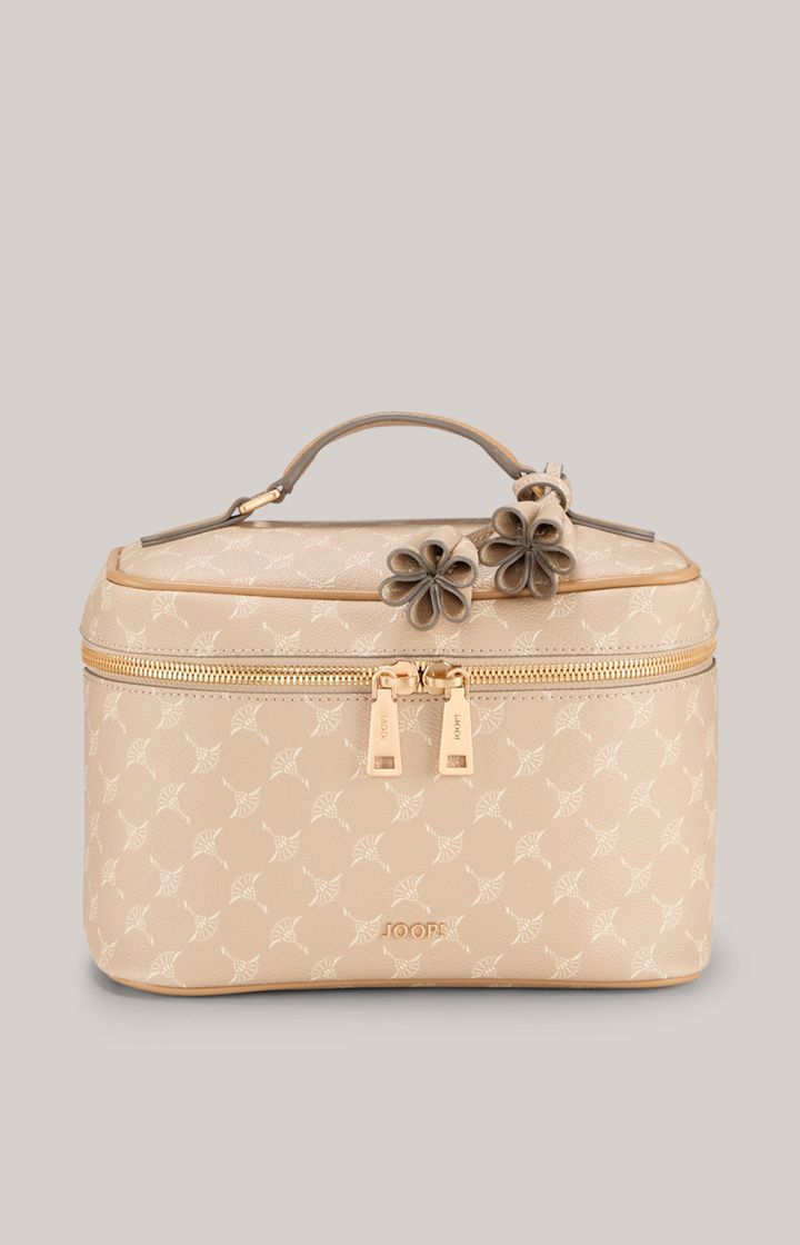 Joop! Cortina Flora Sesame Beauty-Case mit Kornblumenmuster