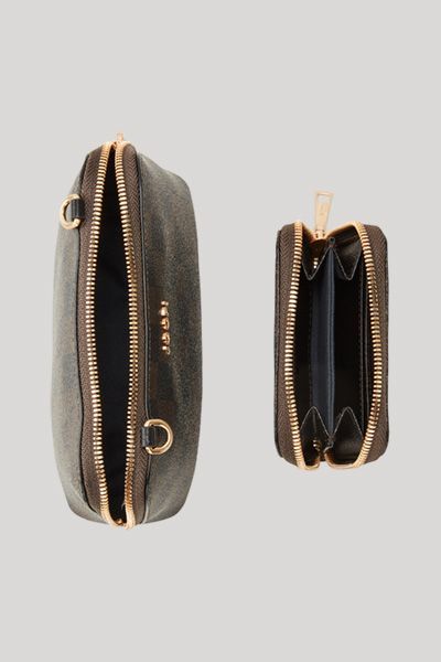 JOOP! Cortina Piazza Carolina Braun Schachbrett Mini Taschen Set