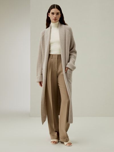 LILYSILK X LYDIA MILLEN Evergreen Cardigan