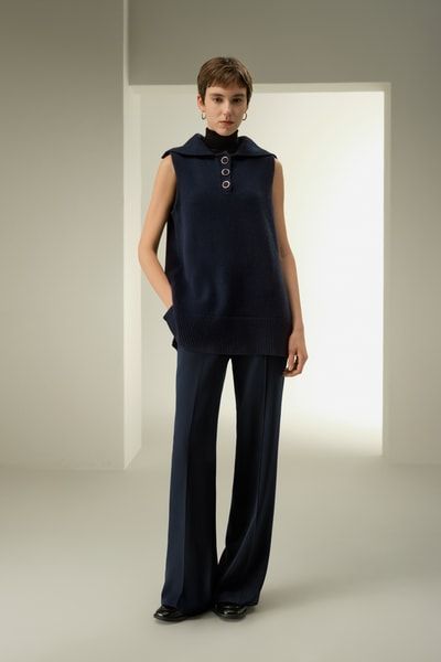 Vintage-inspiriertes Matrosenkragen Oberteil