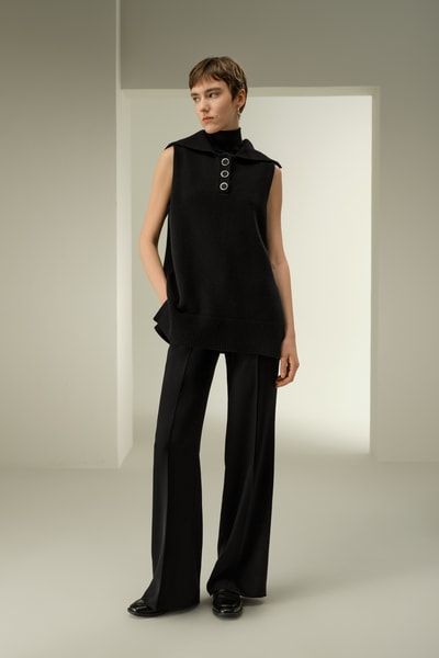 Vintage-inspiriertes Matrosenkragen Oberteil