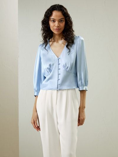 LILYSILK X SONIA Tailliertes Retro-Korsett-Seidenoberteil