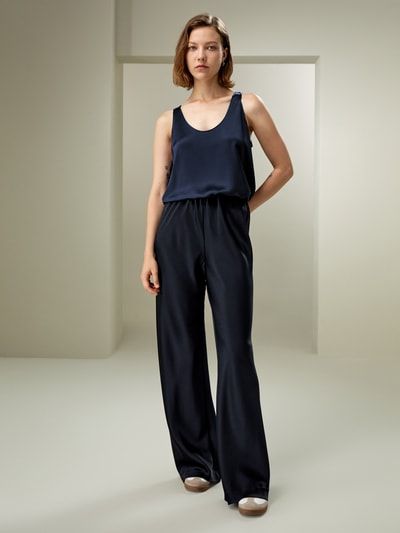 Nahtlose Double-Faced Seide Hose