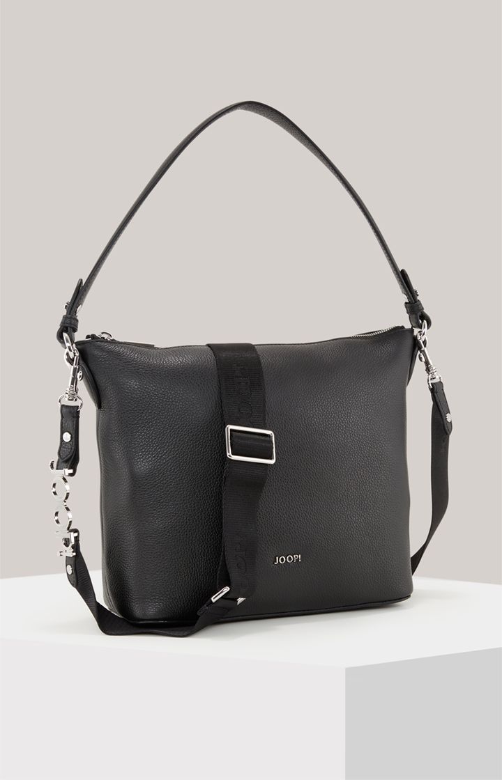 JOOP! Vivace Janna Hobo-Tasche aus schwarzem Leder