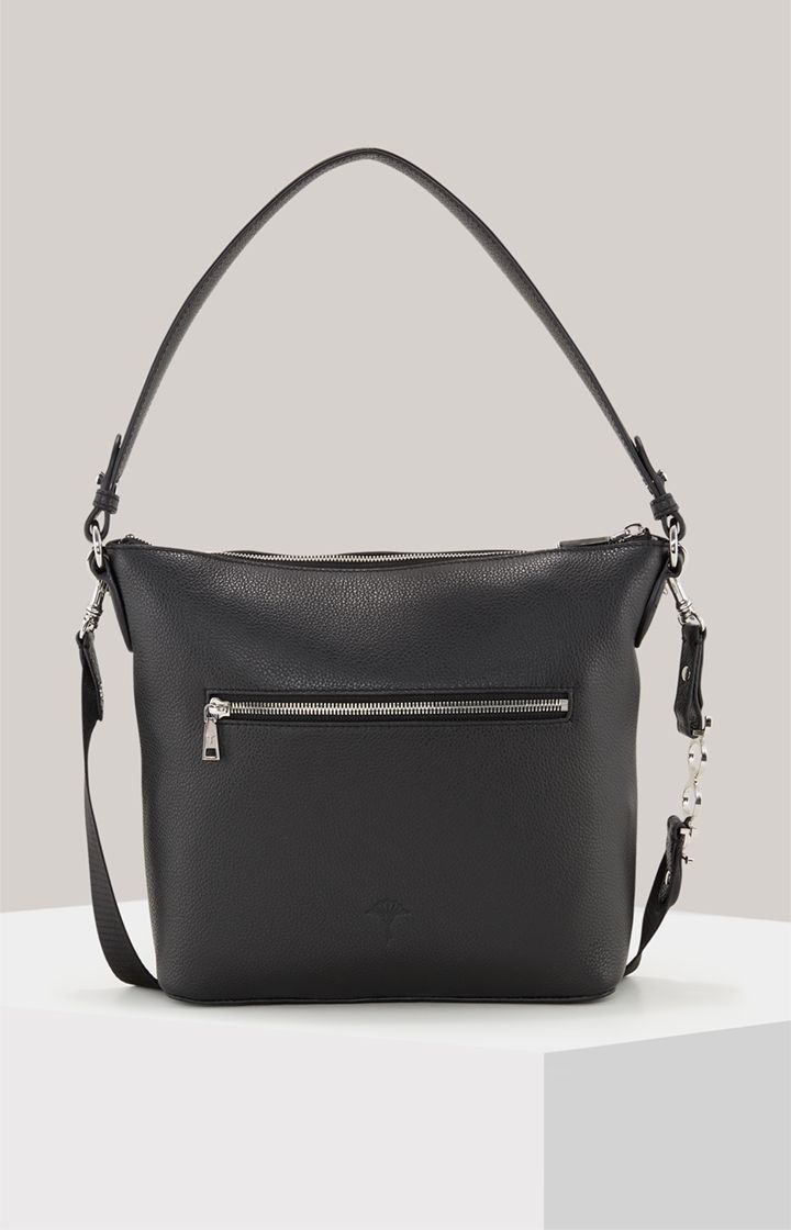 JOOP! Vivace Janna Hobo-Tasche aus schwarzem Leder