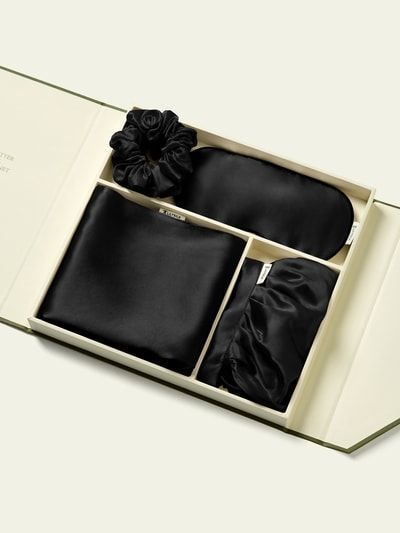 Luxuriöses Seiden-Schlafset – Perfektes Geschenkset