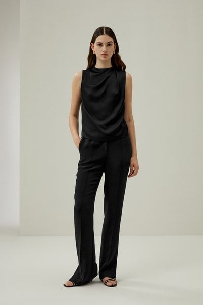 Ärmelloses Minimalistisches Top