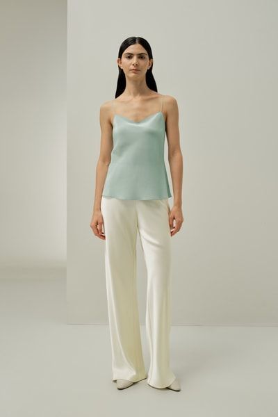 Minimalistisches Seiden Cami