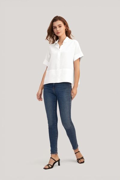 Seidenbluse für Frauen