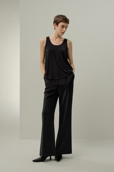 Seide Breeze Jersey U-Ausschnitt Tanktop