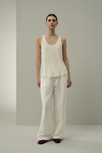 Seide Breeze Jersey U-Ausschnitt Tanktop