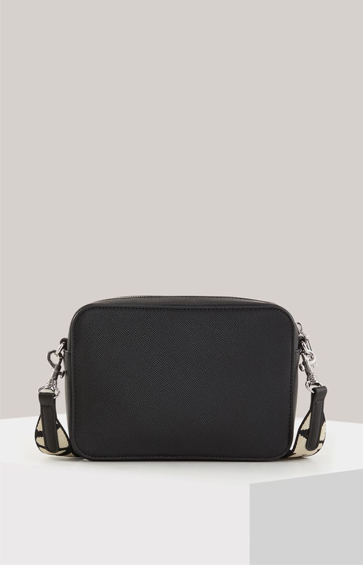 Joop! Jeans Giro Cloe Schwarze Umhängetasche mit Logo-Riemen