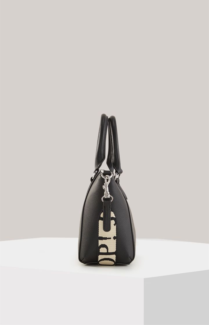 JOOP! Jeans Giro Daniella Handtasche in Schwarz mit Logo-Gurt